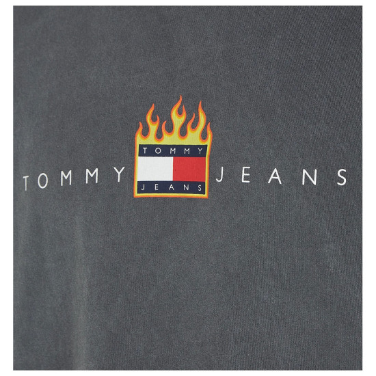 Tommy Hilfiger Ανδρική κοντομάνικη μπλούζα Linear Fire Flag Tee